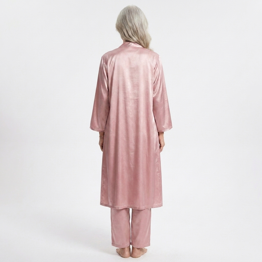 Isabella | 3-Piece Satin Robe Nightwear Set