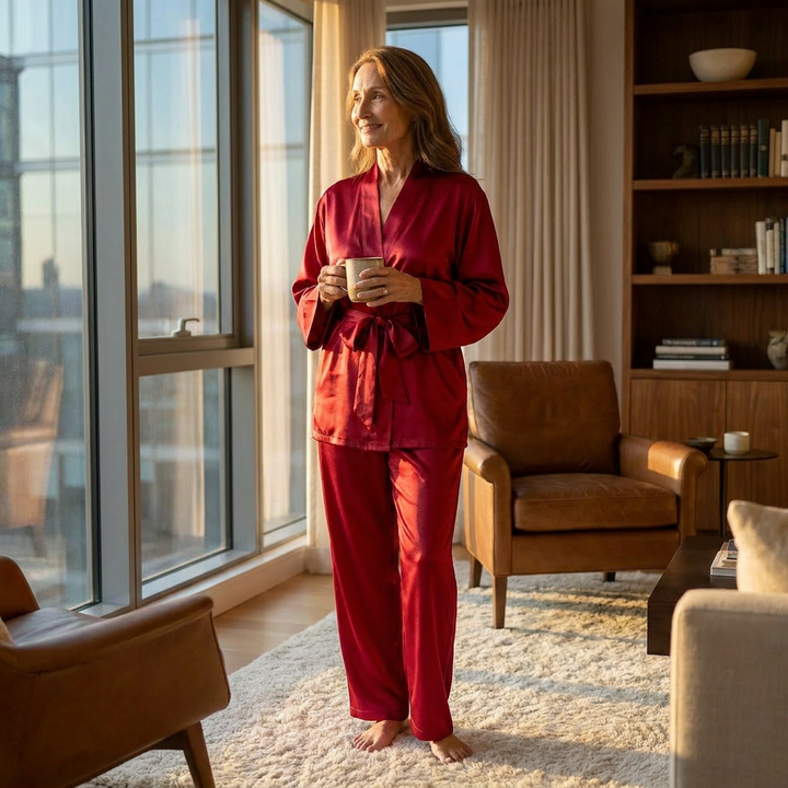 Aurielle | Elegance Robe & Pajama Set