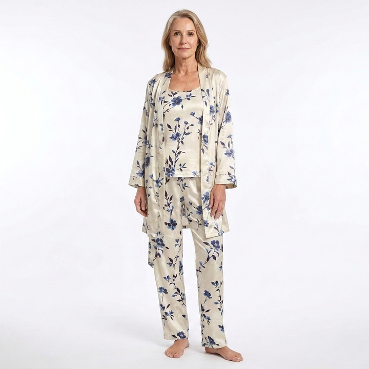Kathy | Vintage Floral Pajama Set