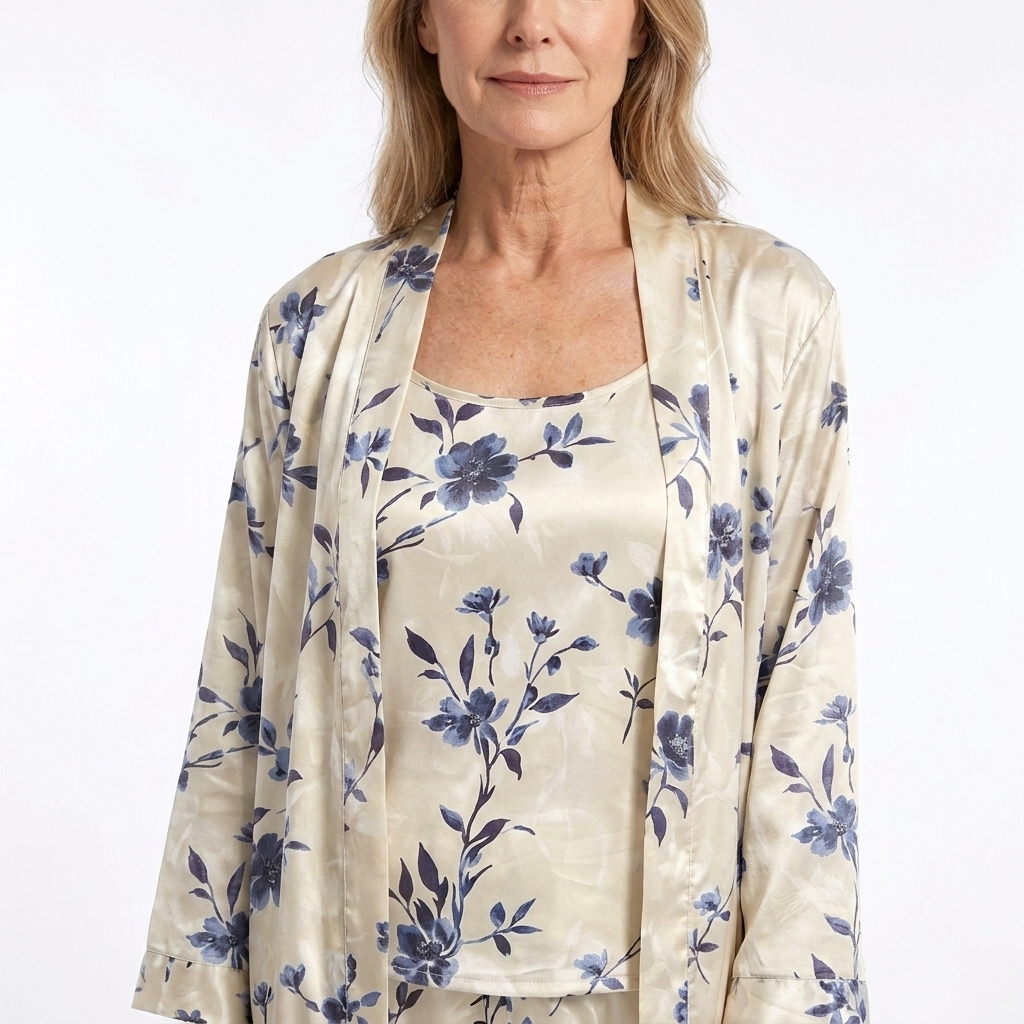 Kathy | Vintage Floral Pajama Set